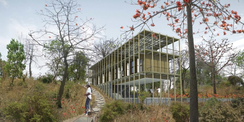 Staff Dormitory in bamboo