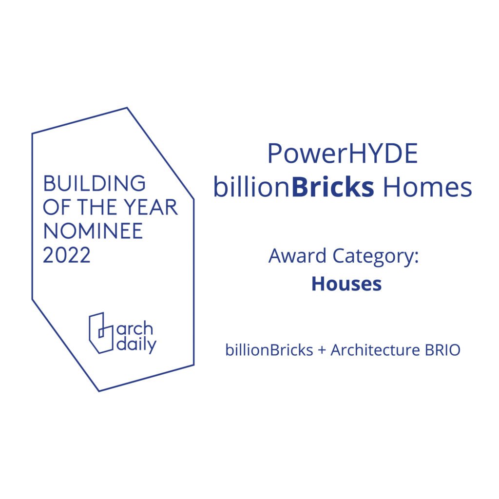 BillionBricks Awards ArchDaily BOTY 2022
