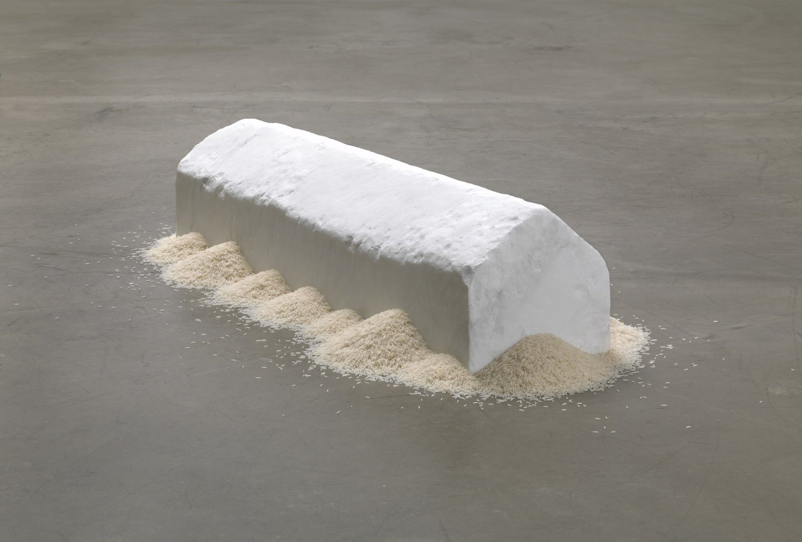 wolfgang laib rice house