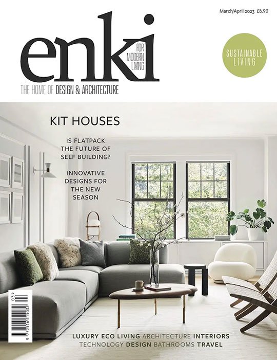 Enki Magazine UK cover of march 2023 issue