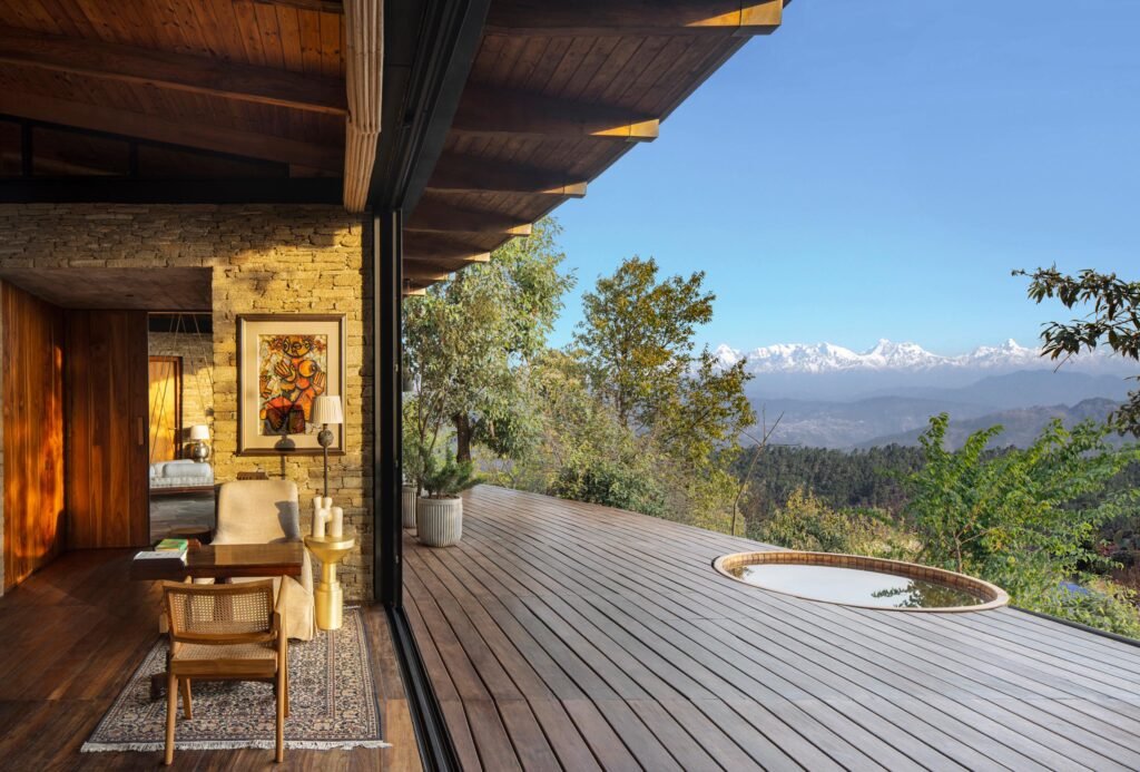 Himalayan Mountain Home verandah