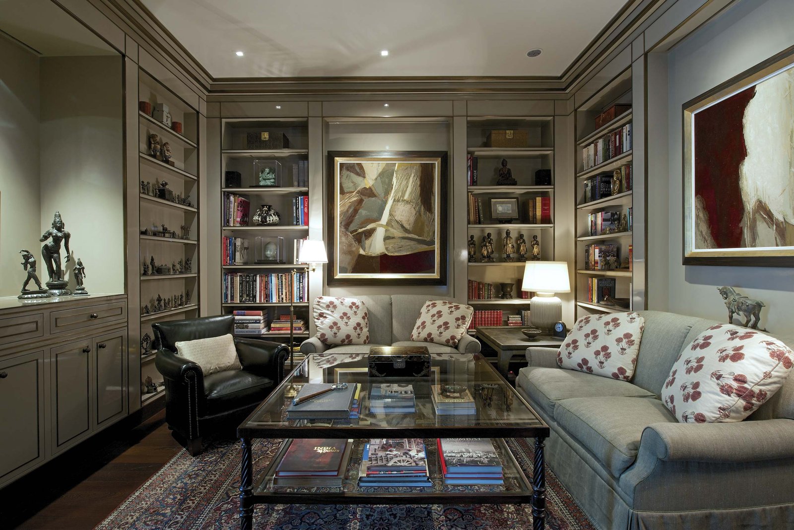 Duplex Apartment Library