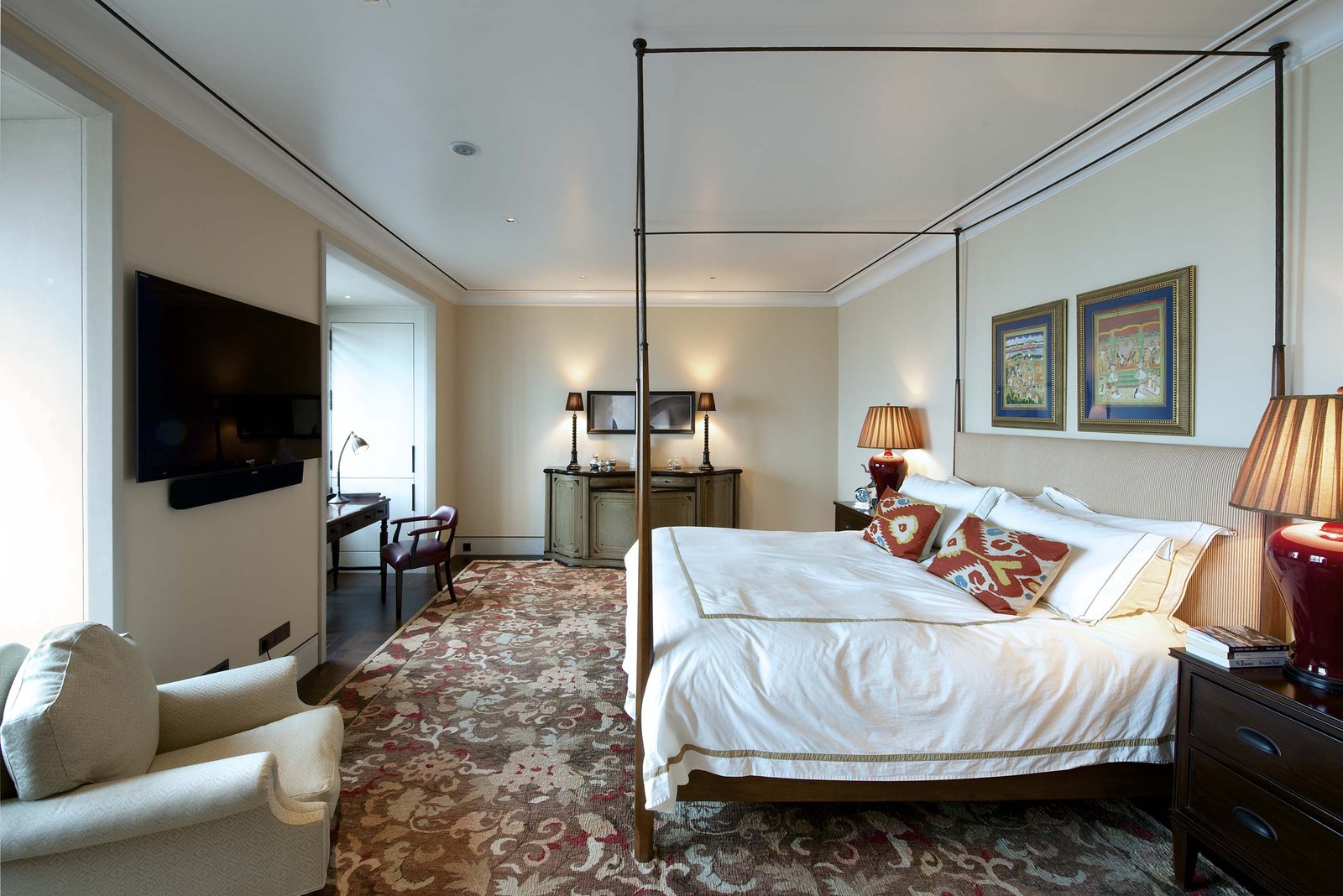 Master Bedroom in Duplex Apartment