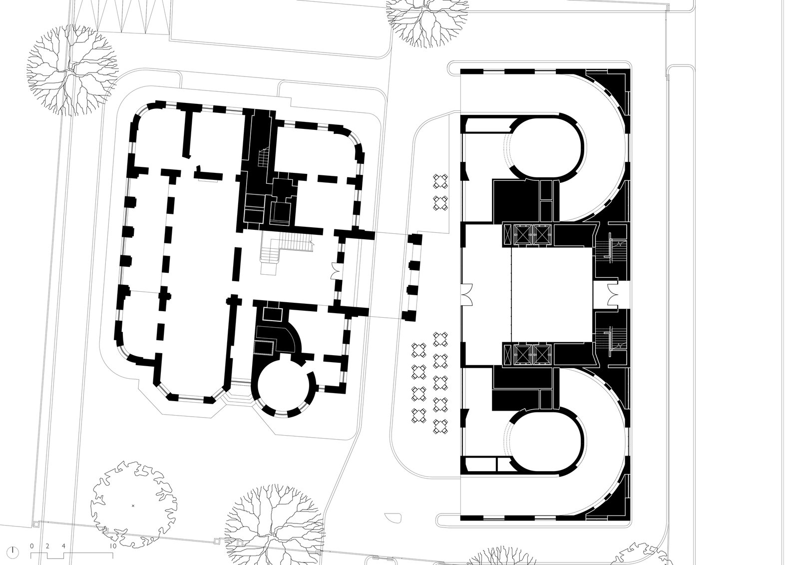 Floor Plan of Apartment Tower Kolkata