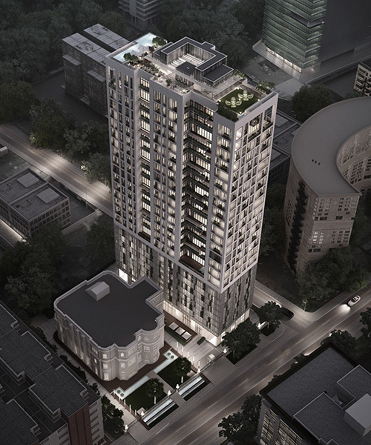 camac street residential tower apartments
