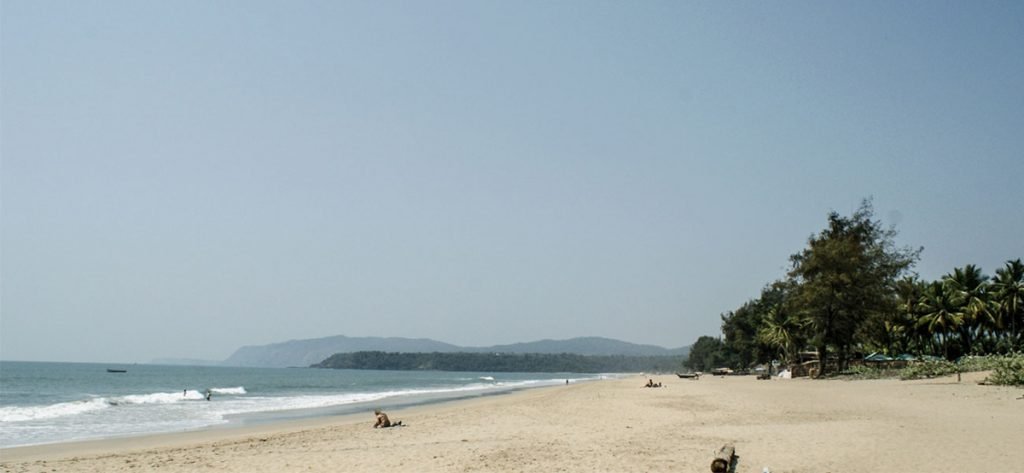 Goa beach resort with beach shacks