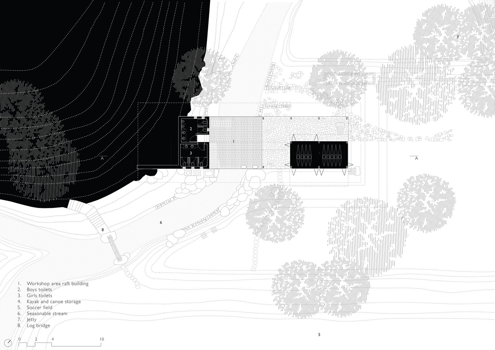 Floor Plan of Magic Bus Learning Pavilion in Mumbai