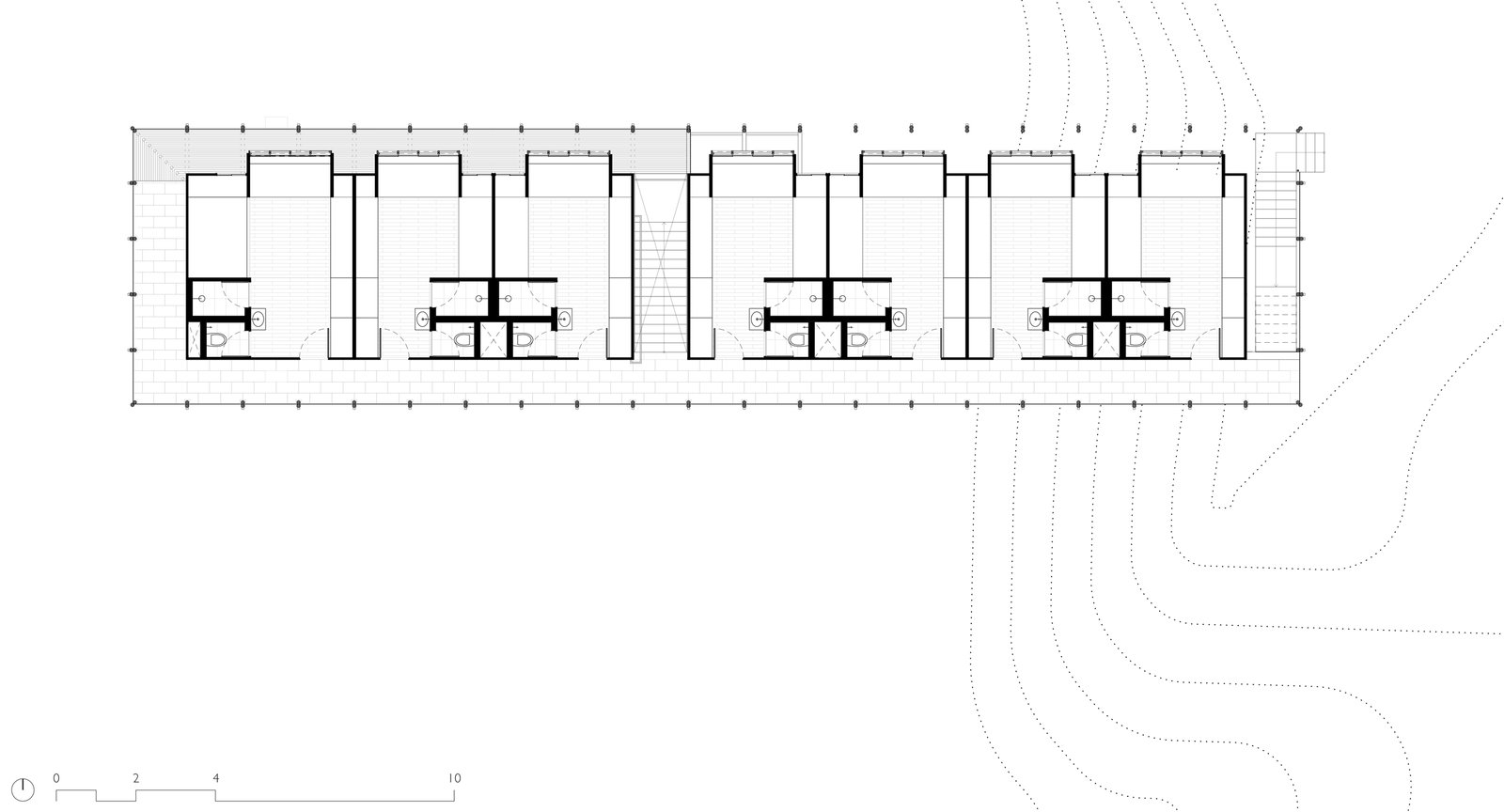 Floor Plan of Magic Bus Dormitory, Karjat