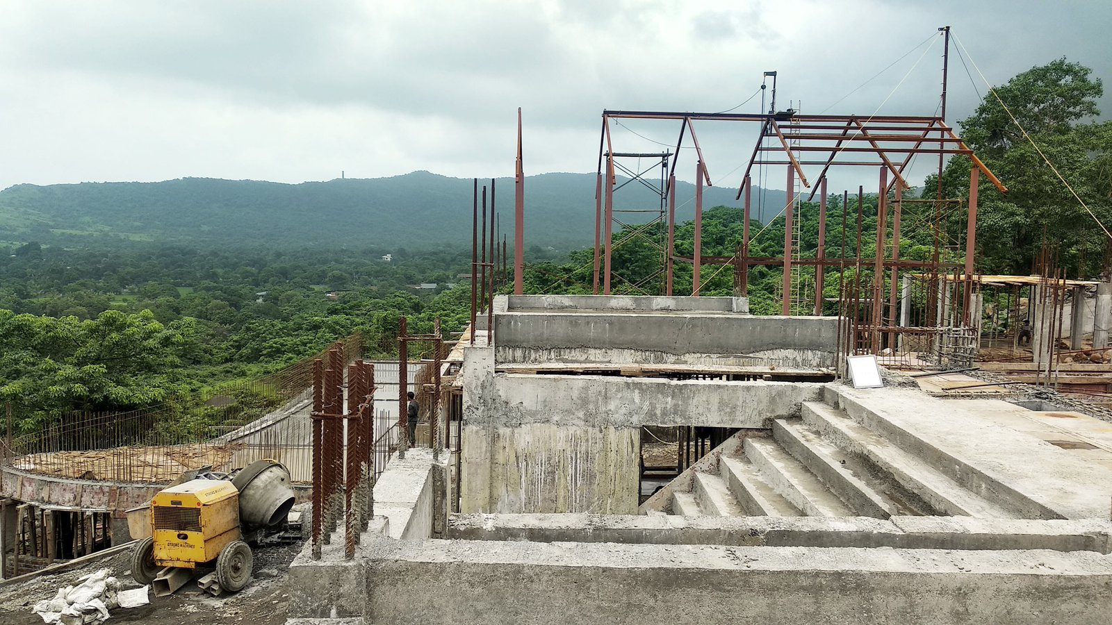The Plantation Retreat under construction in alibaug