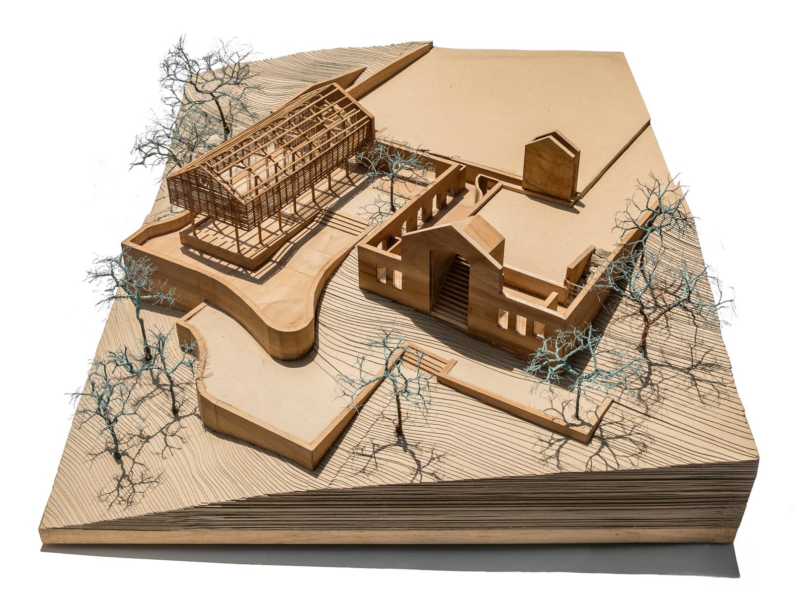 Animated GIF Phyisical Model of Plantation Retreat alibaug