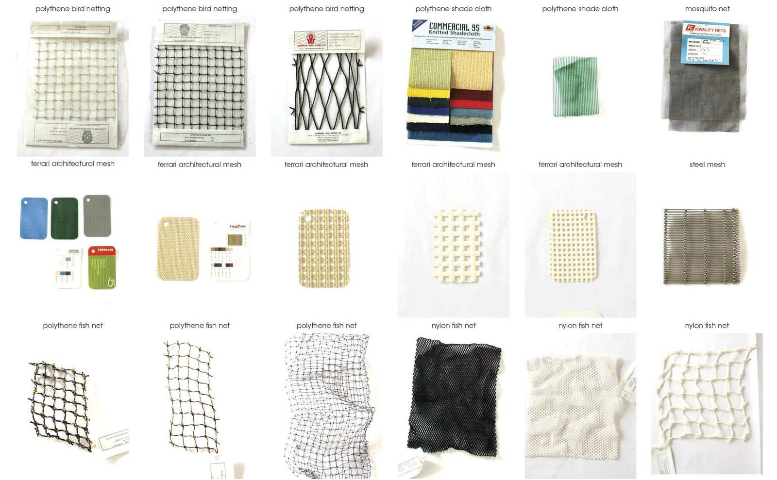 butterfly net samples