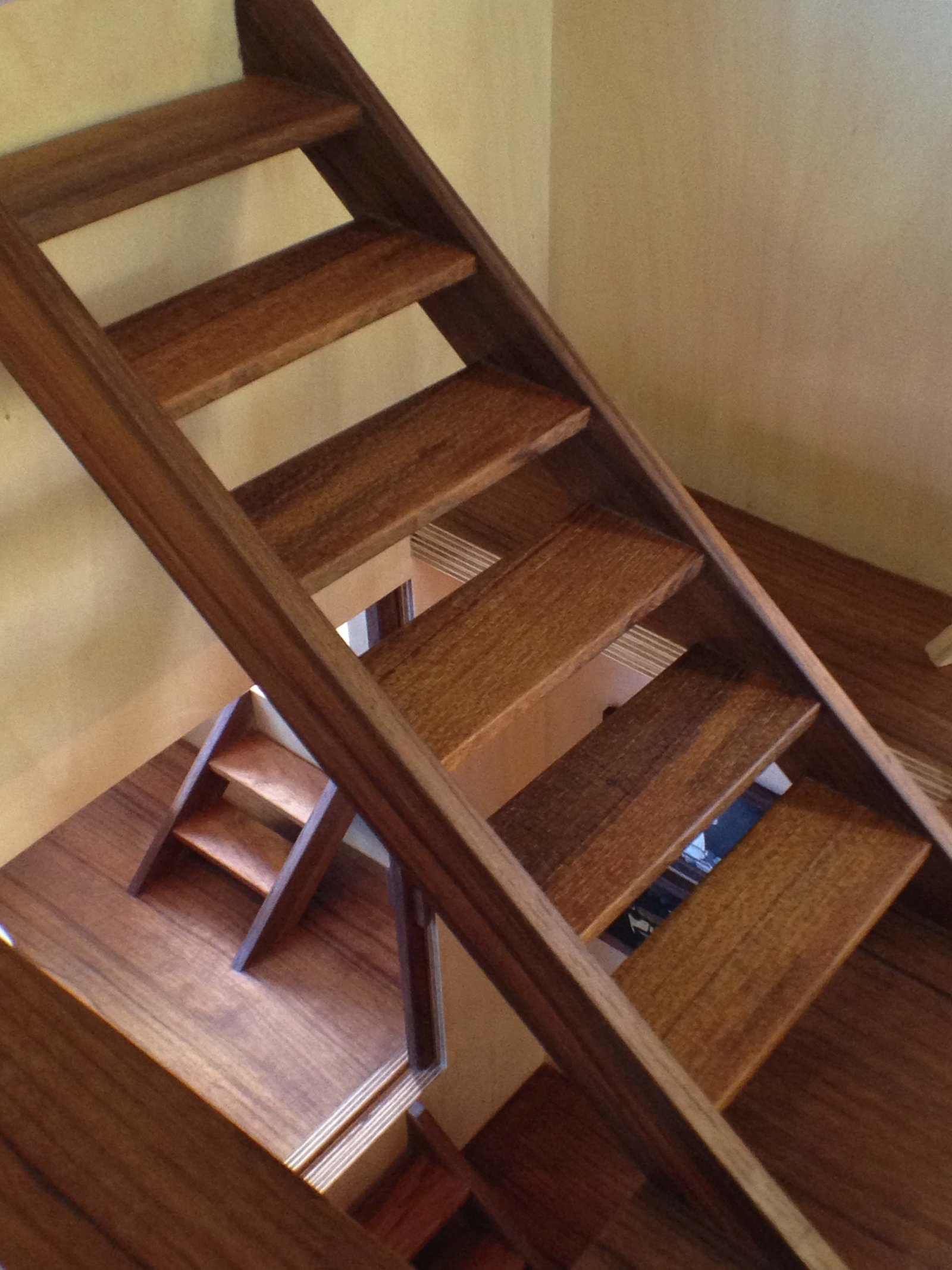 spiral dollhouse staircase