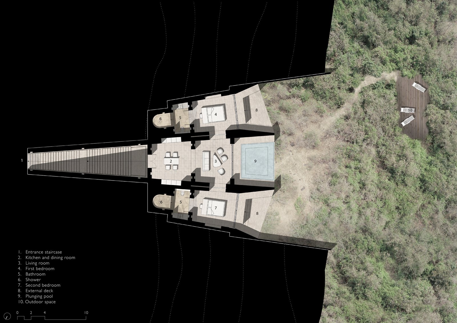 Floor plan of Cave Homes in Tala