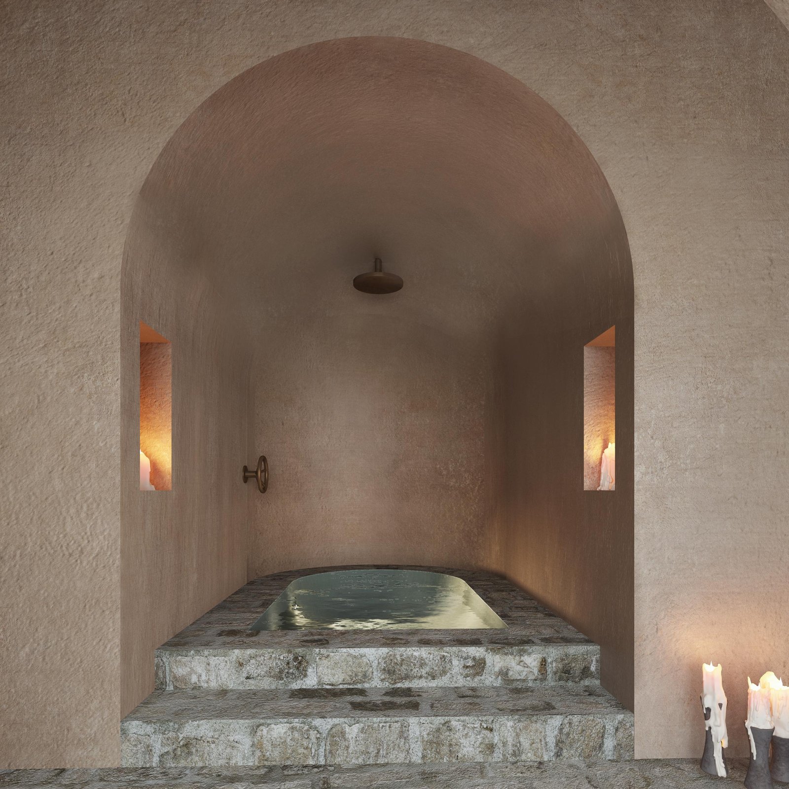 Hamam cave homes alibaug