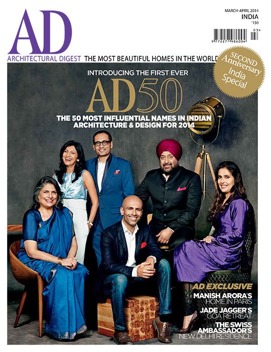 AD50 Architectural Digest India Magazine Cover