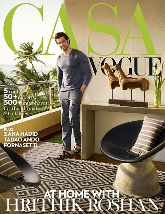 Casa Vogue interview with dutch architect Robert Verrijt Magazine Cover