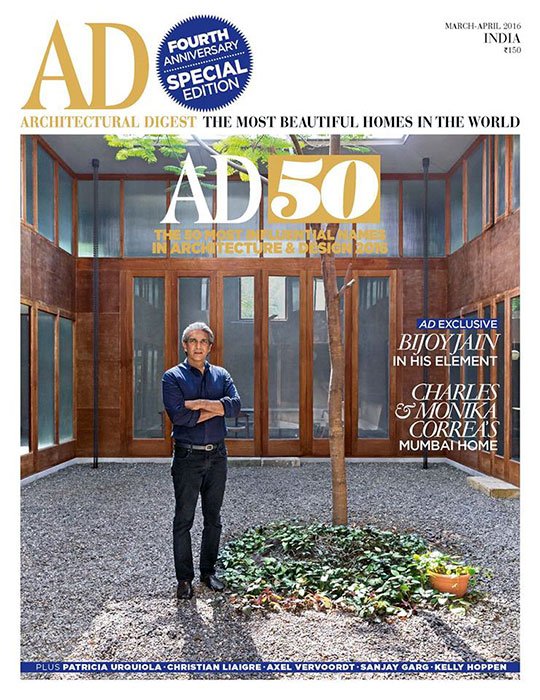 AD50 2016 India - Architecture BRIO Magazine Cover