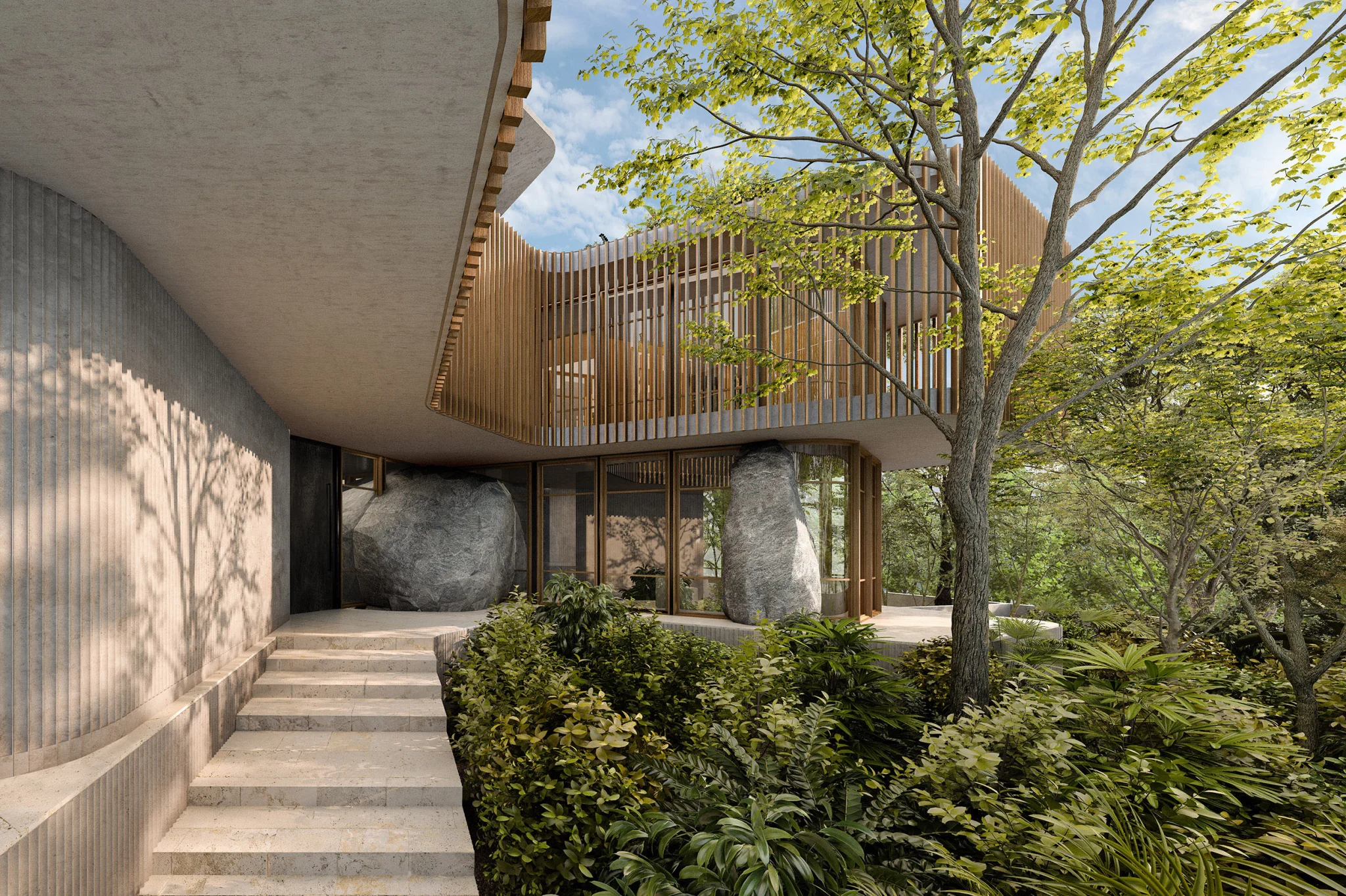 Lurra House in Hyderabad on the Rocks